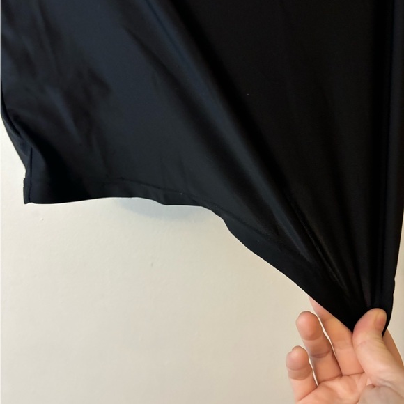 Revolve Super Down Black Nylon Micro Mini Skirt - Picture 4 of 7